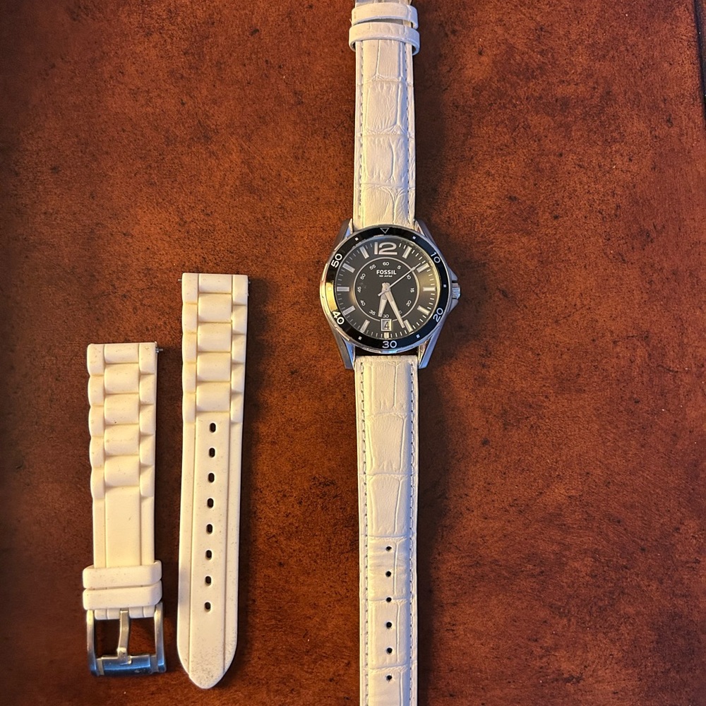 Fossil women’s watch and bands
